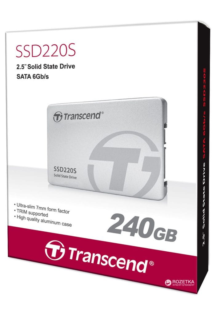 Transcend 220S 240GB Solid State Drive 2026