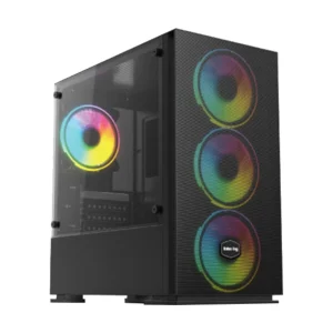 Value Top VT-B708 Mini Tower Micro-ATX Gaming Desktop Casing With Quad Fan