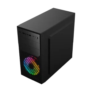 Value Top VT-R850 Mid Tower Micro-ATX Black Desktop Casing with Standard PSU