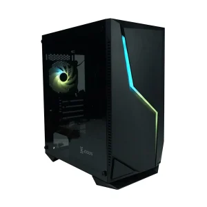 Xtreme XJOGOS M200BK RGB Mid Tower Black ATX Gaming Desktop Casing