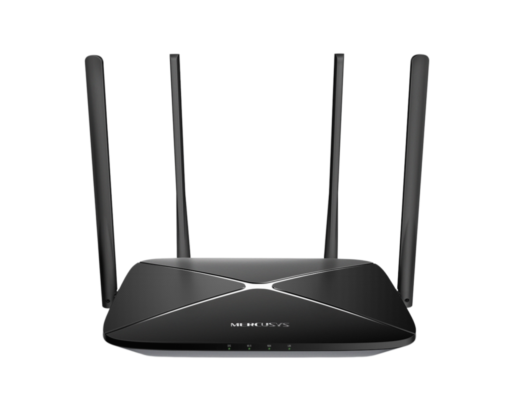 Jazz Router Intina Mercusys AC12G AC1200 1200mbps 4 Antenna Dual Band Wi-Fi Gigabit Home ...