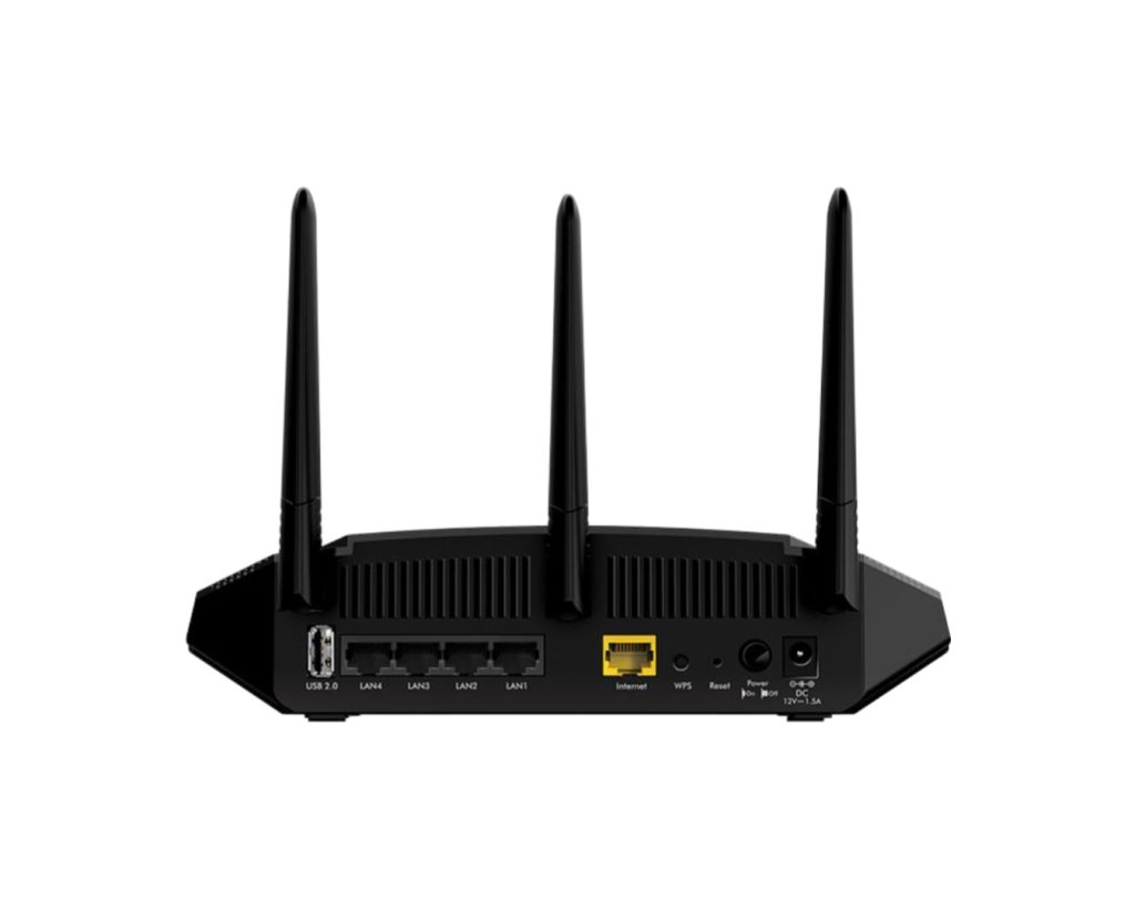 Netgear R6850 AC2000 Dual Band Gigabit Wireless Smart Black WiFi Router ...