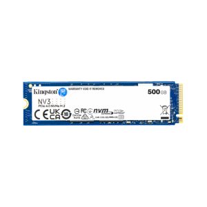 Kingston NV3 500GB M.2 2280 PCIe Gen 4.0 NVMe SSD