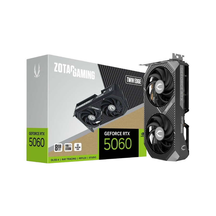 ZOTAC GeForce RTX 5060 Twin Edge 8GB GDDR7 PCI Express 5.0 X8
