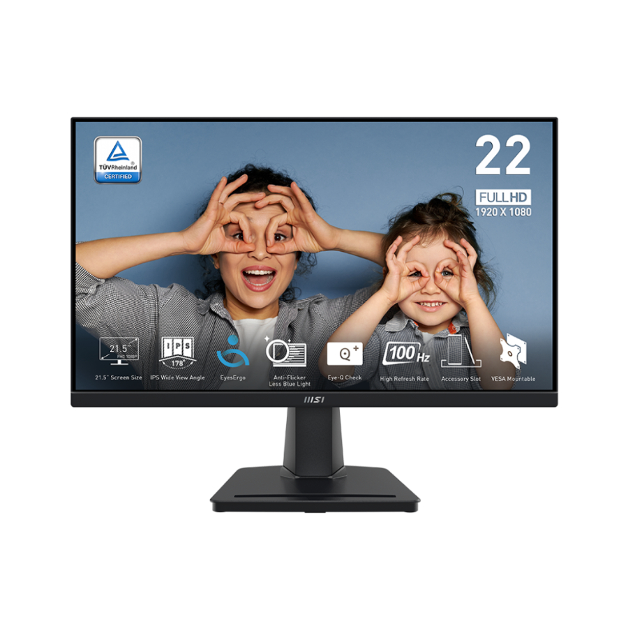 MSI PRO MP225 21.5-inch 100Hz IPS FHD Monitor
