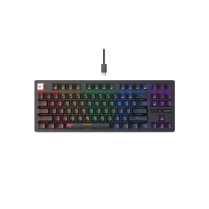 Havit KB892L RGB Backlit Gaming Mechanical Black Keyboard (Blue Switch)