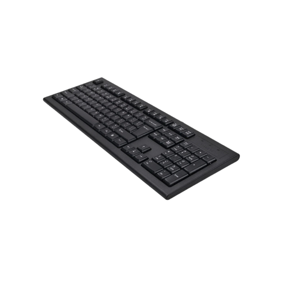 A4TECH KRS-82BD Wired Multimedia Black Keyboard With Bangla Layout Keyboard - Image 2
