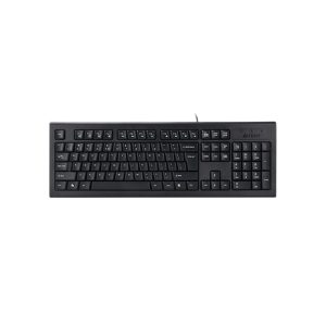 A4TECH KRS-82BD Wired Multimedia Black Keyboard With Bangla Layout Keyboard